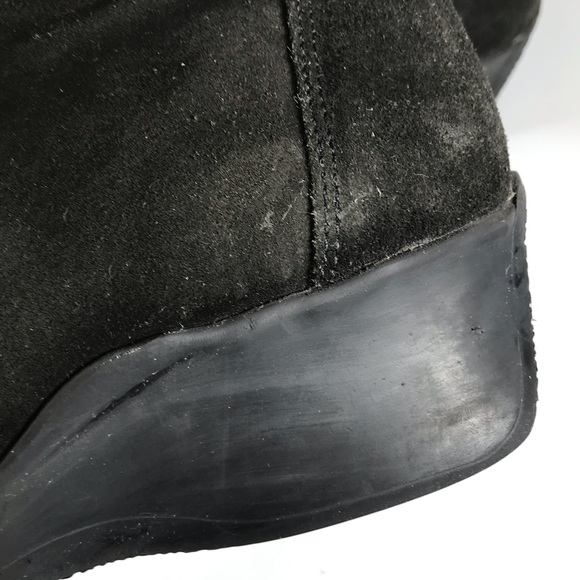 La Canadienne Black Suede Ankle Boot Winter Cold - Picture 8 of 10